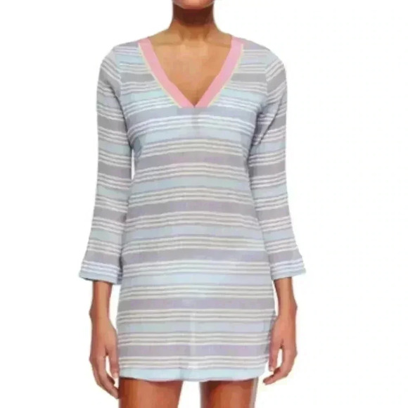 Soft Joie Kirshna Striped Voile Tunic - Picture 1 of 5